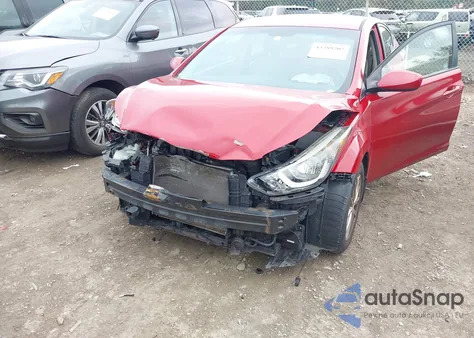 2016 Hyundai Elantra Se z USA, uszkodzony, nr VIN KMHDH4AEXGU531376